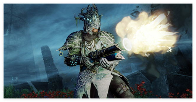 Fire Staff Blunderbuss